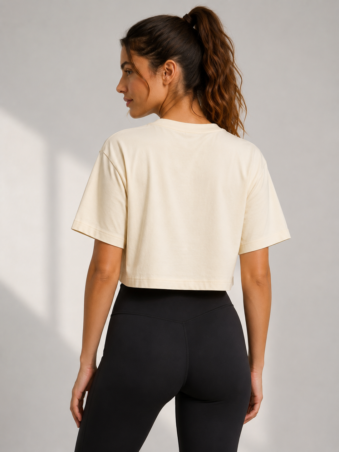 Oversized Cropped T-Shirt