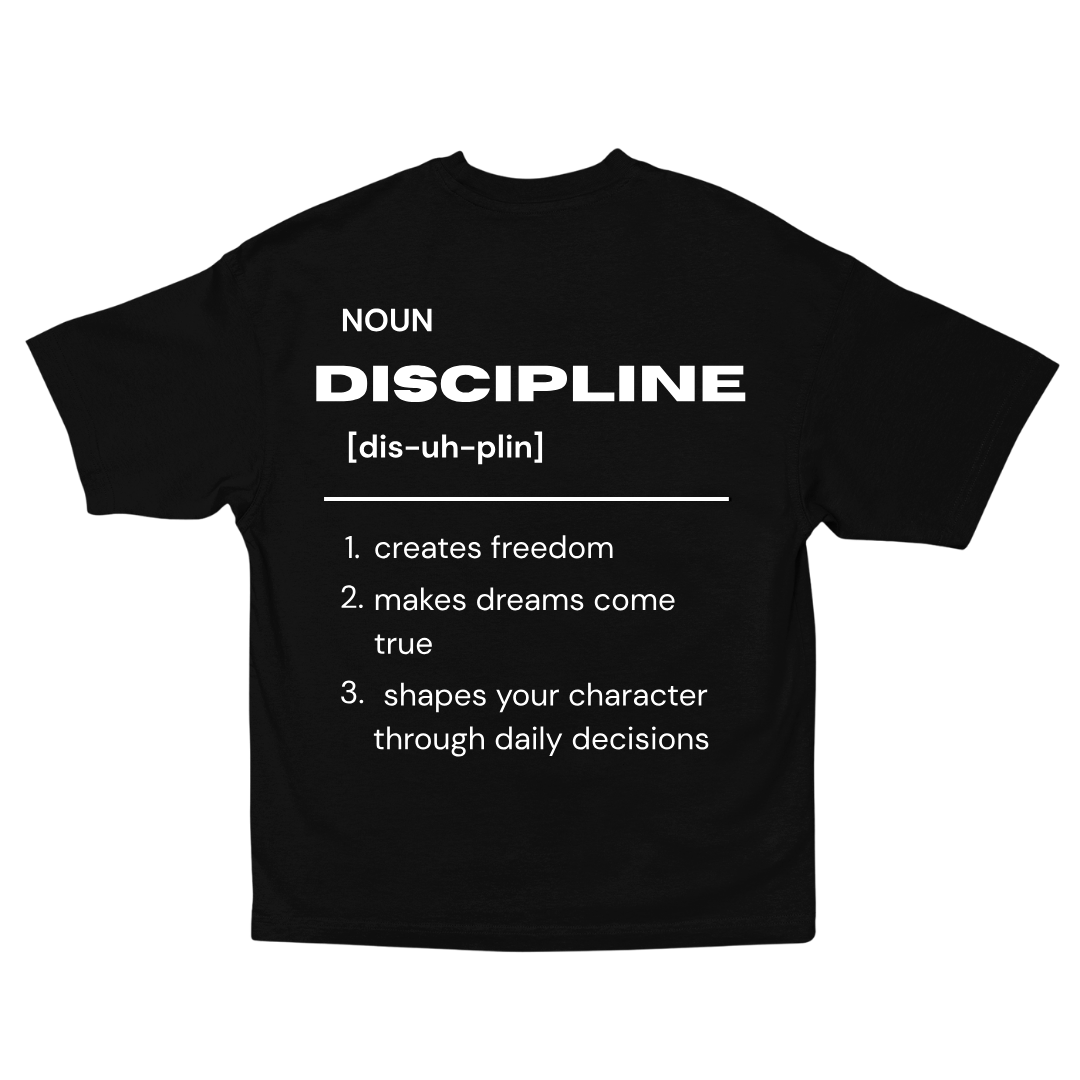 Oversized T-Shirt "Discipline"