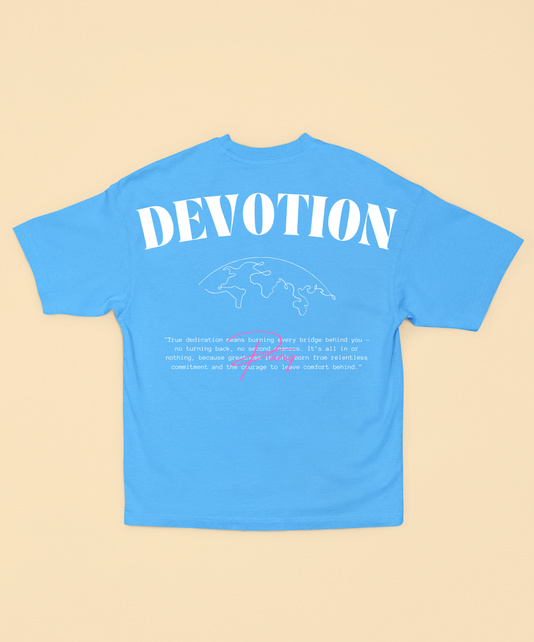 Oversized Shirt "DEVOTION"
