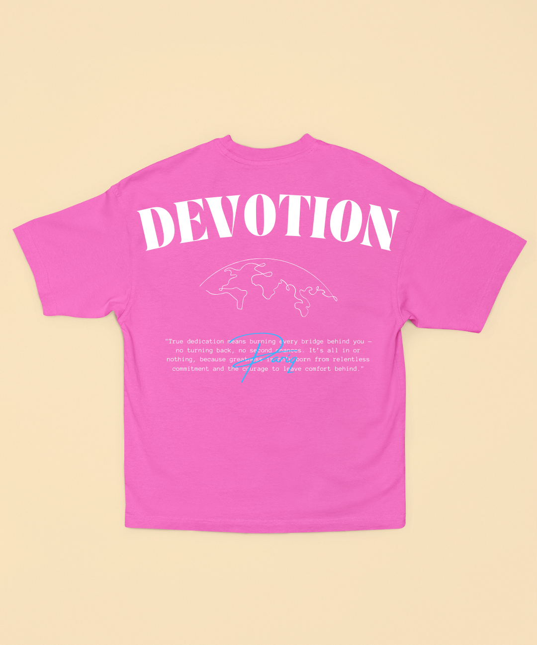 Oversized Shirt "DEVOTION"